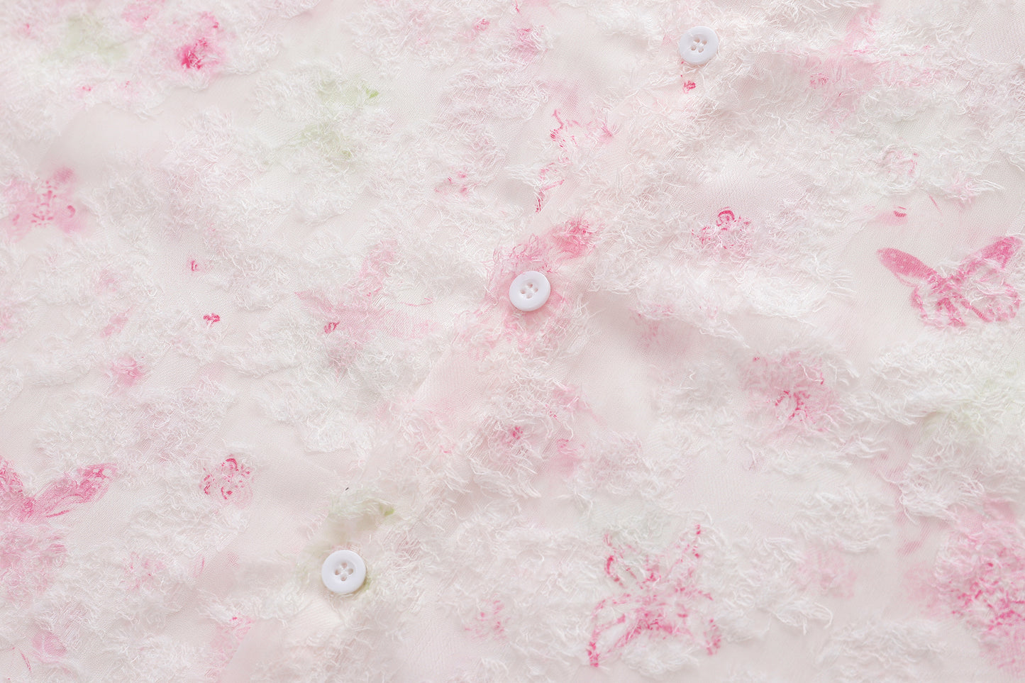 Floral Print Tasselled Shirt