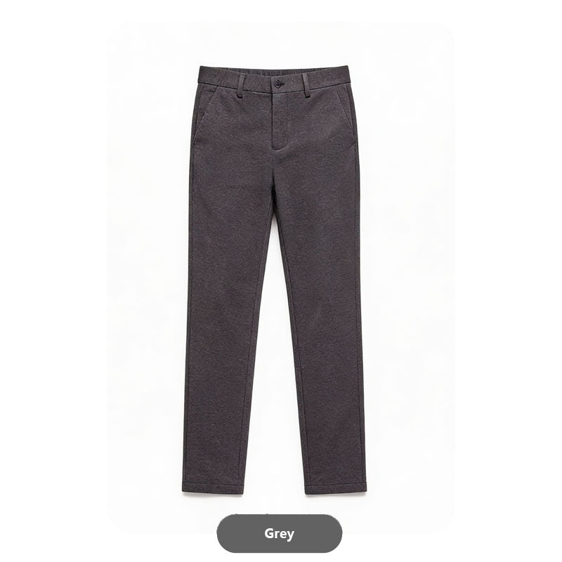 Wool Blend Business Casual Pants