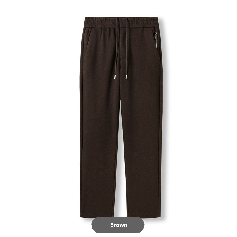 Wool Blend Casual Pants