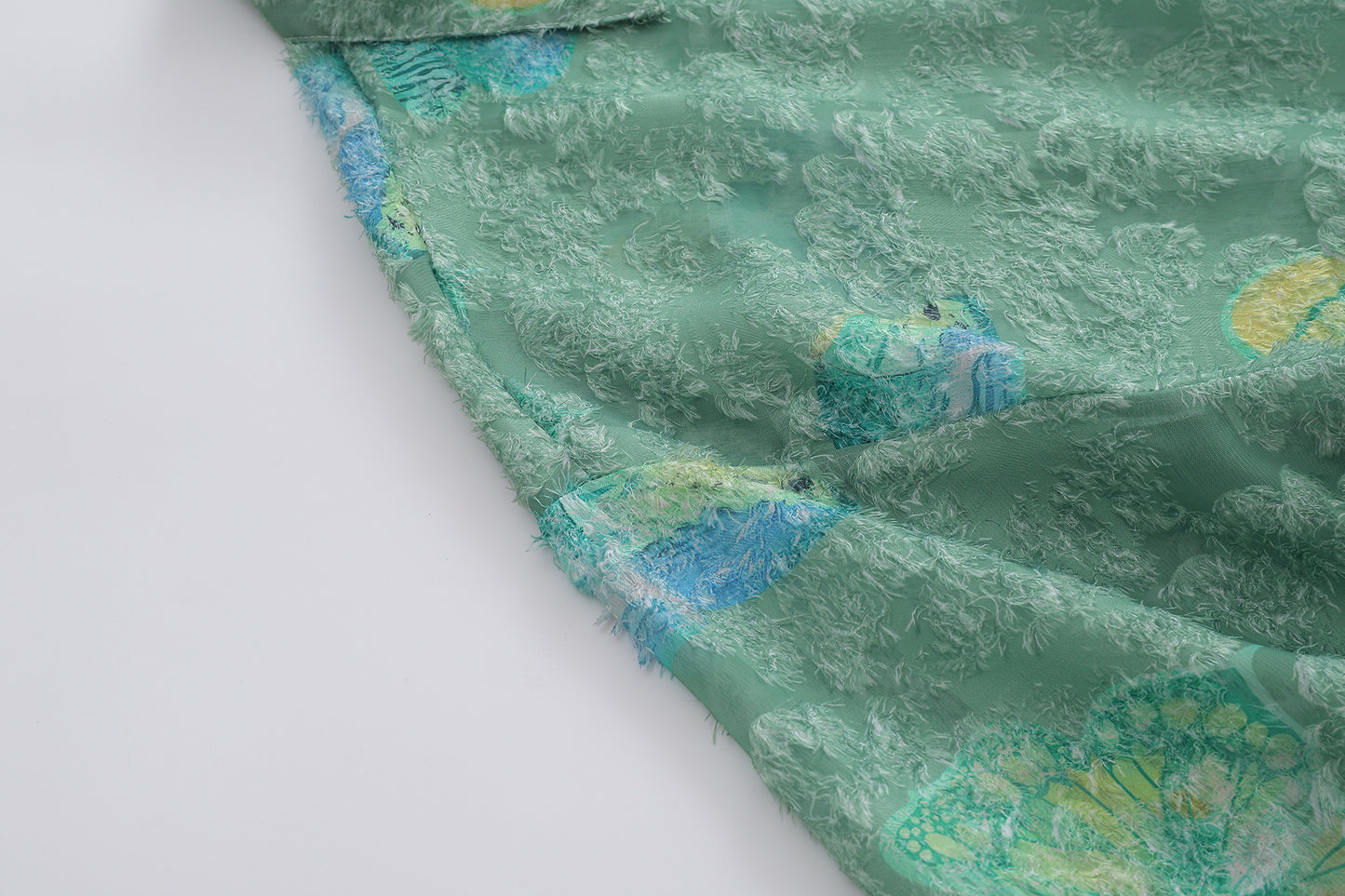 Floral Print Tasselled Shirt