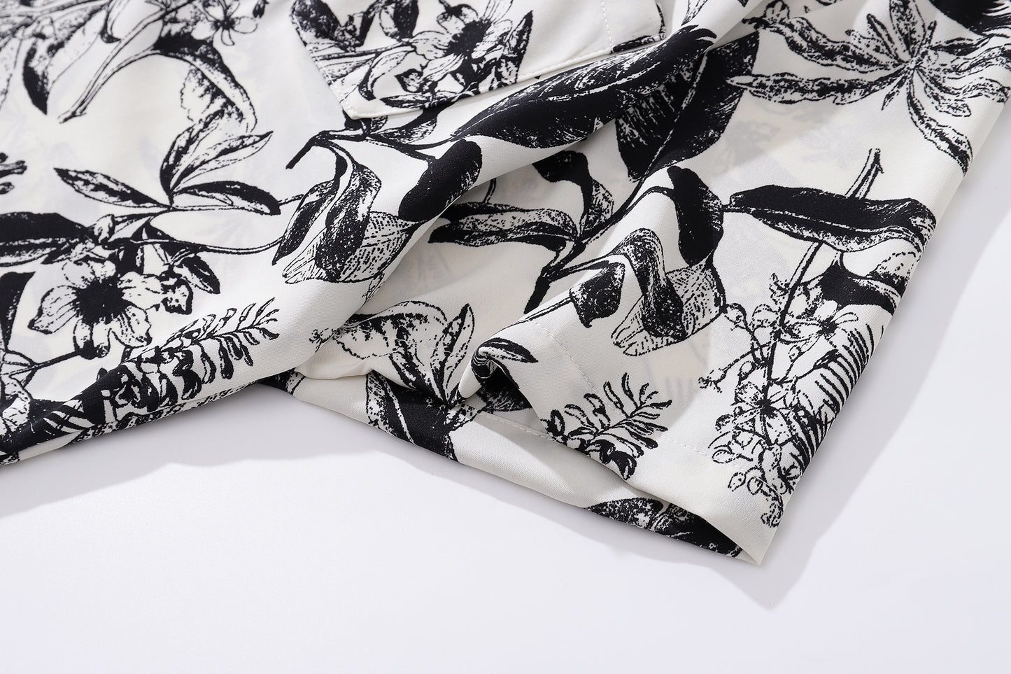 Floral Print Aloha Shirt