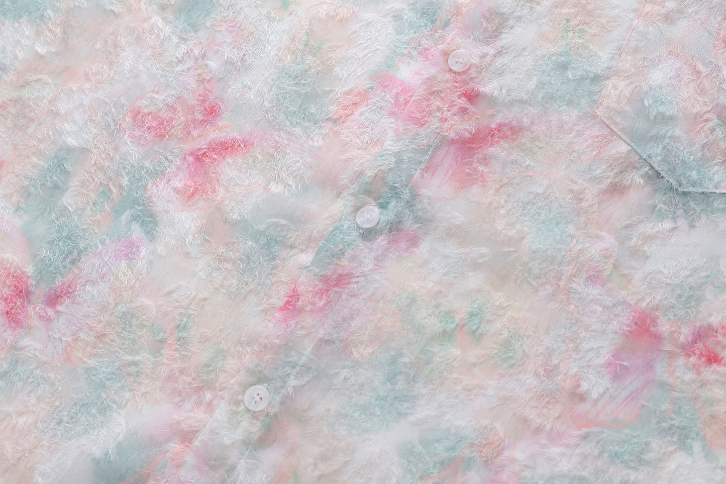 Floral Print Tasselled Shirt