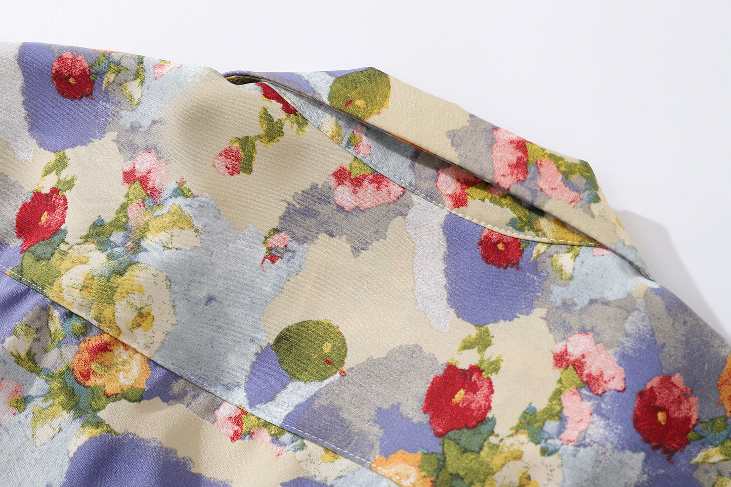 Floral Print Aloha Shirt