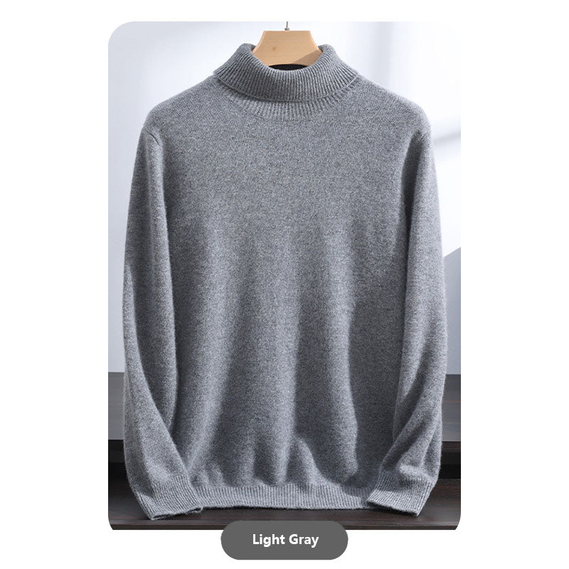 Goat Cashmere Turtleneck Sweater