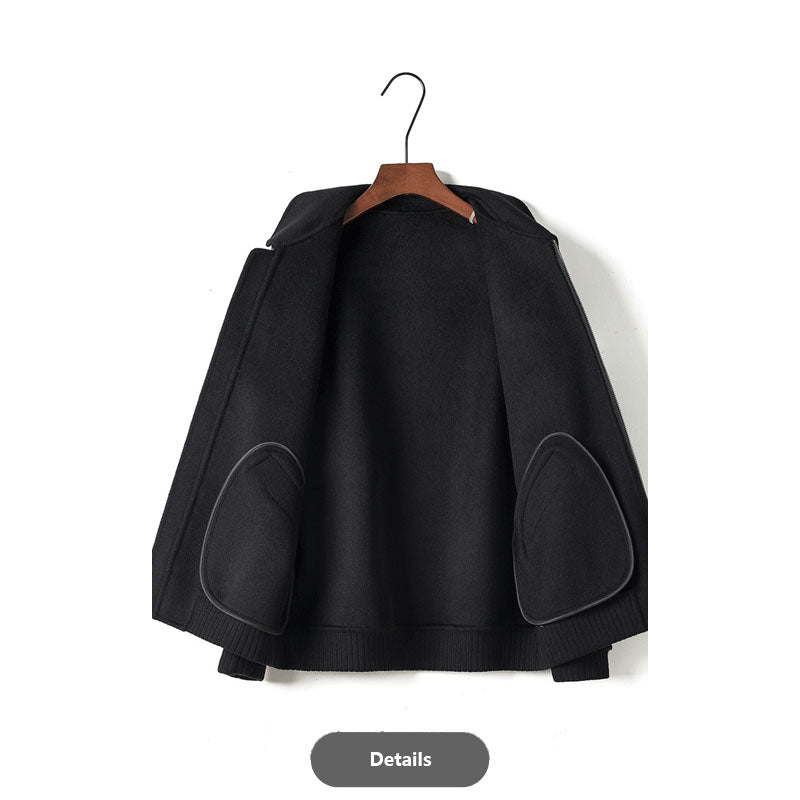 Wool Double-Faced Short Jacket