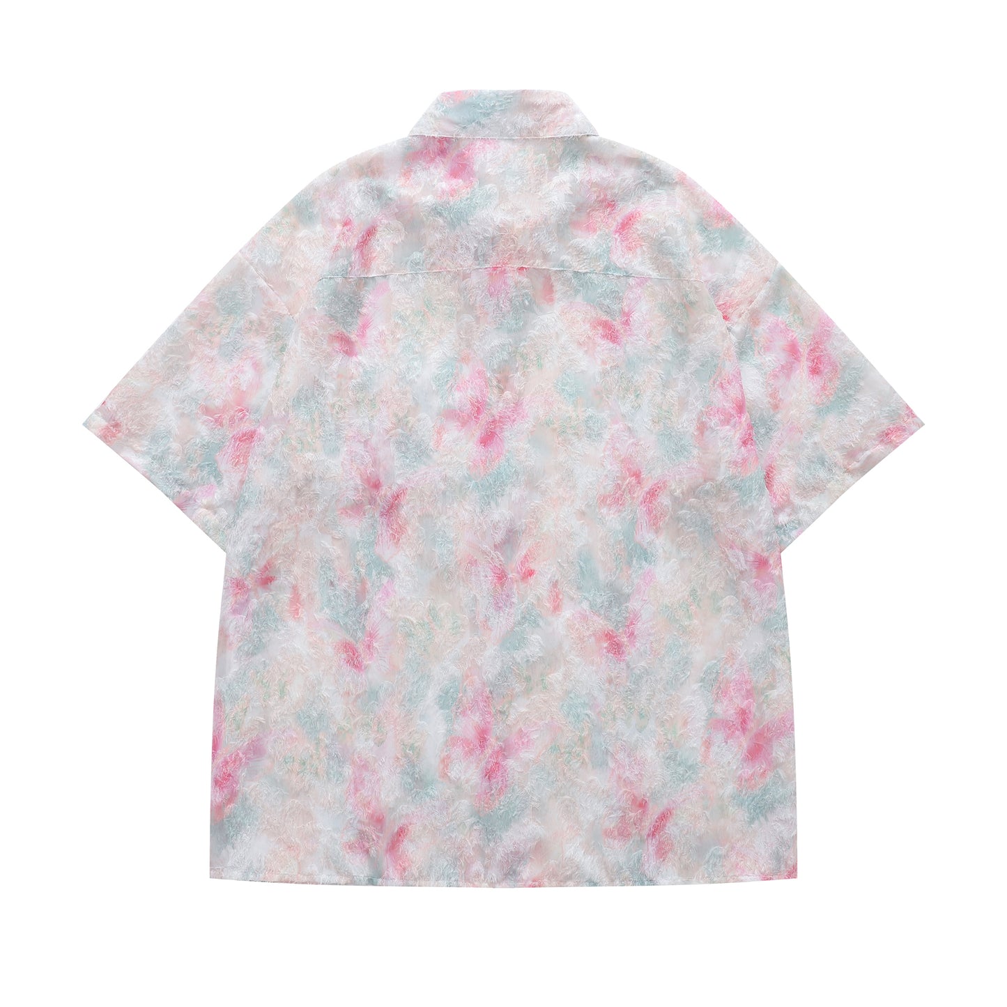 Floral Print Tasselled Shirt