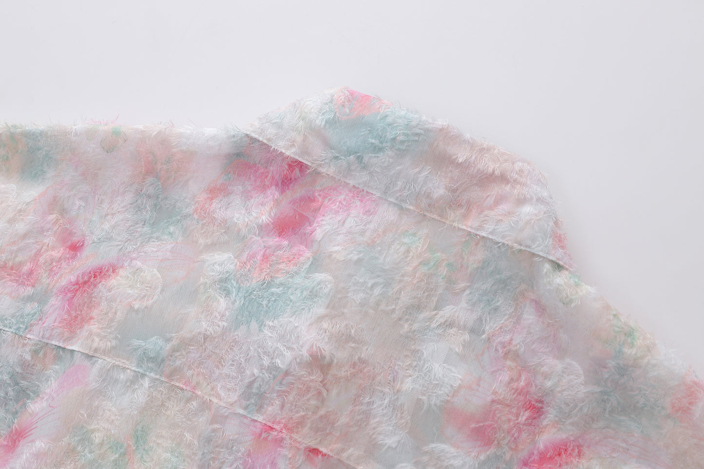 Floral Print Tasselled Shirt