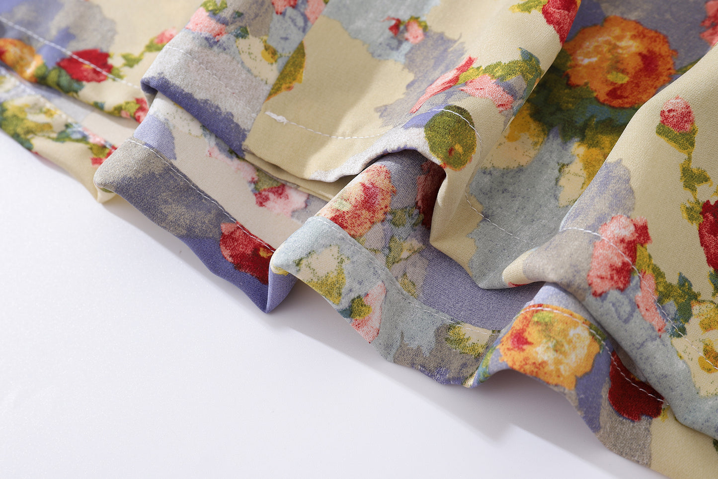 Floral Print Aloha Shirt