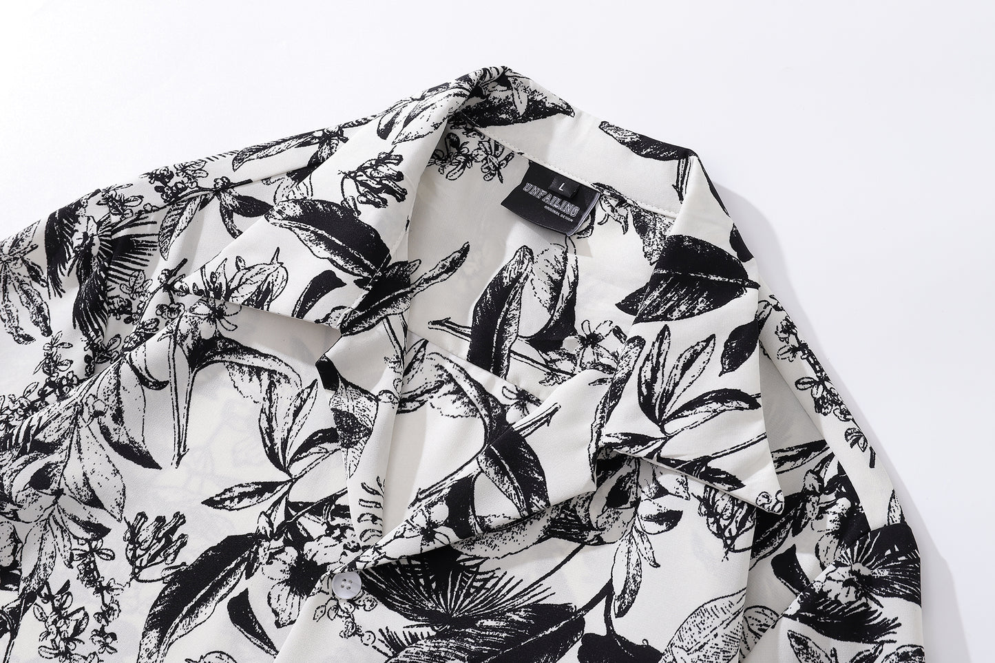 Floral Print Aloha Shirt