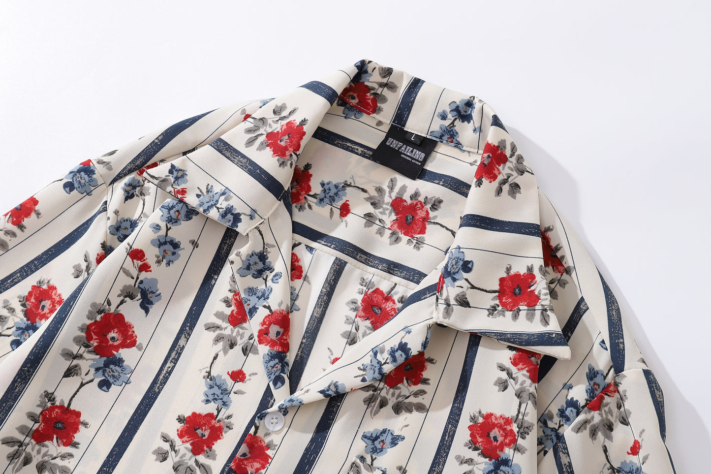 Floral Print Aloha Shirt