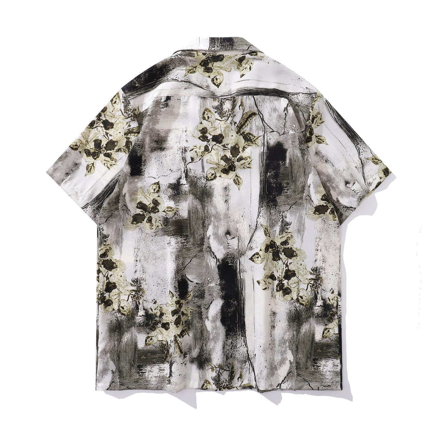 Floral Print Aloha Shirt