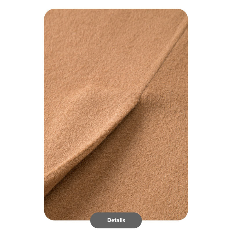 Single-Breasted Wool Coat