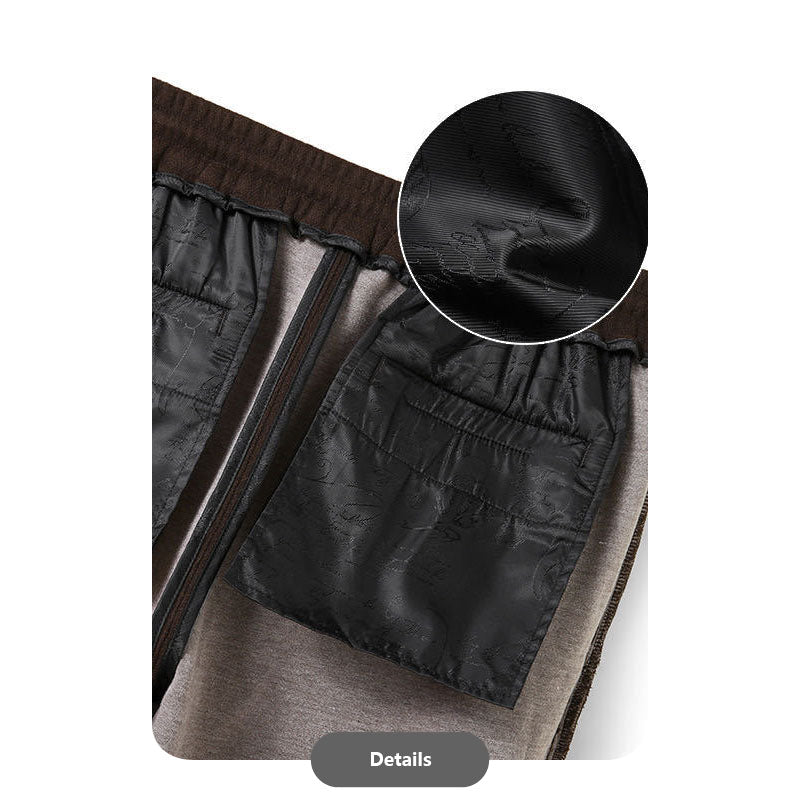 Wool Blend Casual Pants