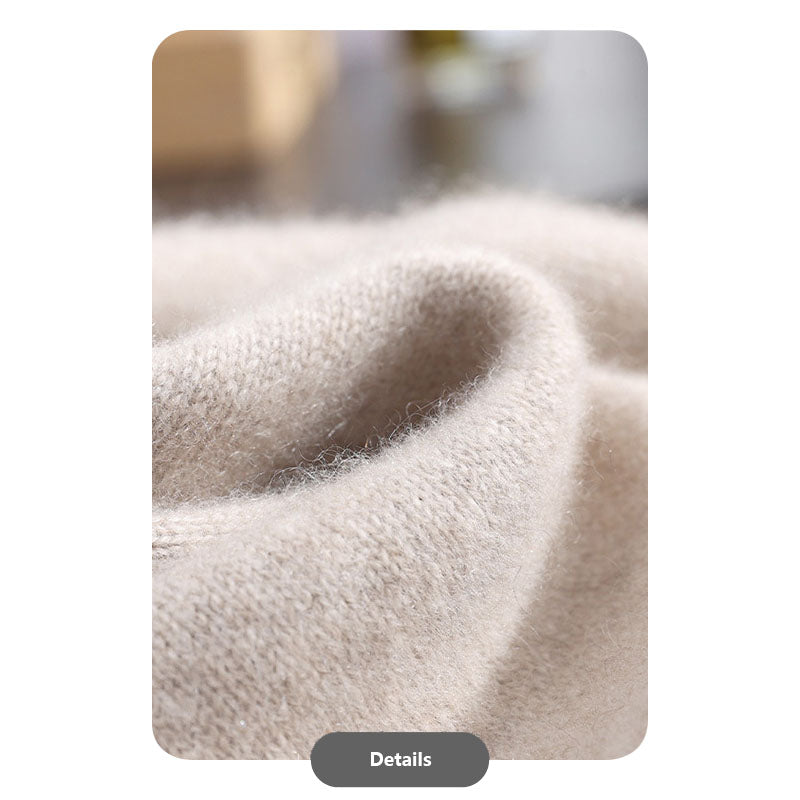 Goat Cashmere Turtleneck Sweater