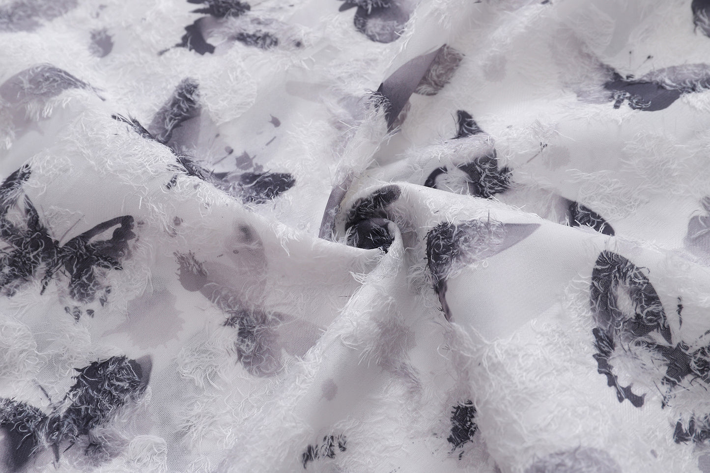 Floral Print Tasselled Shirt