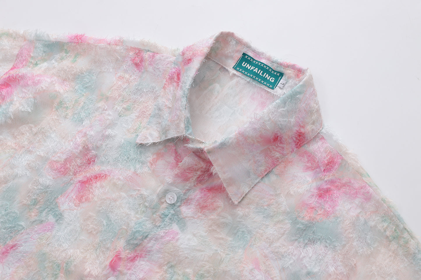 Floral Print Tasselled Shirt