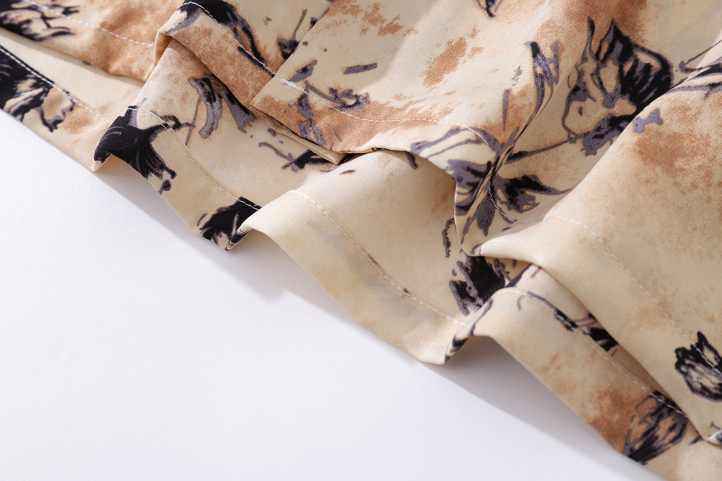 Floral Print Aloha Shirt