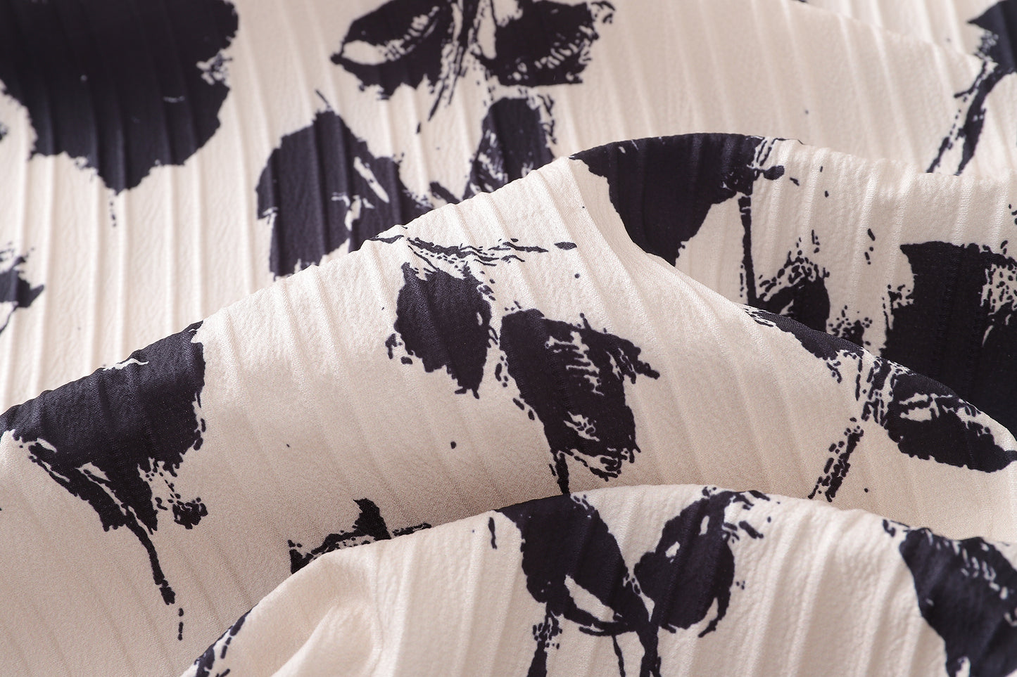 Floral Print Waves Shirt