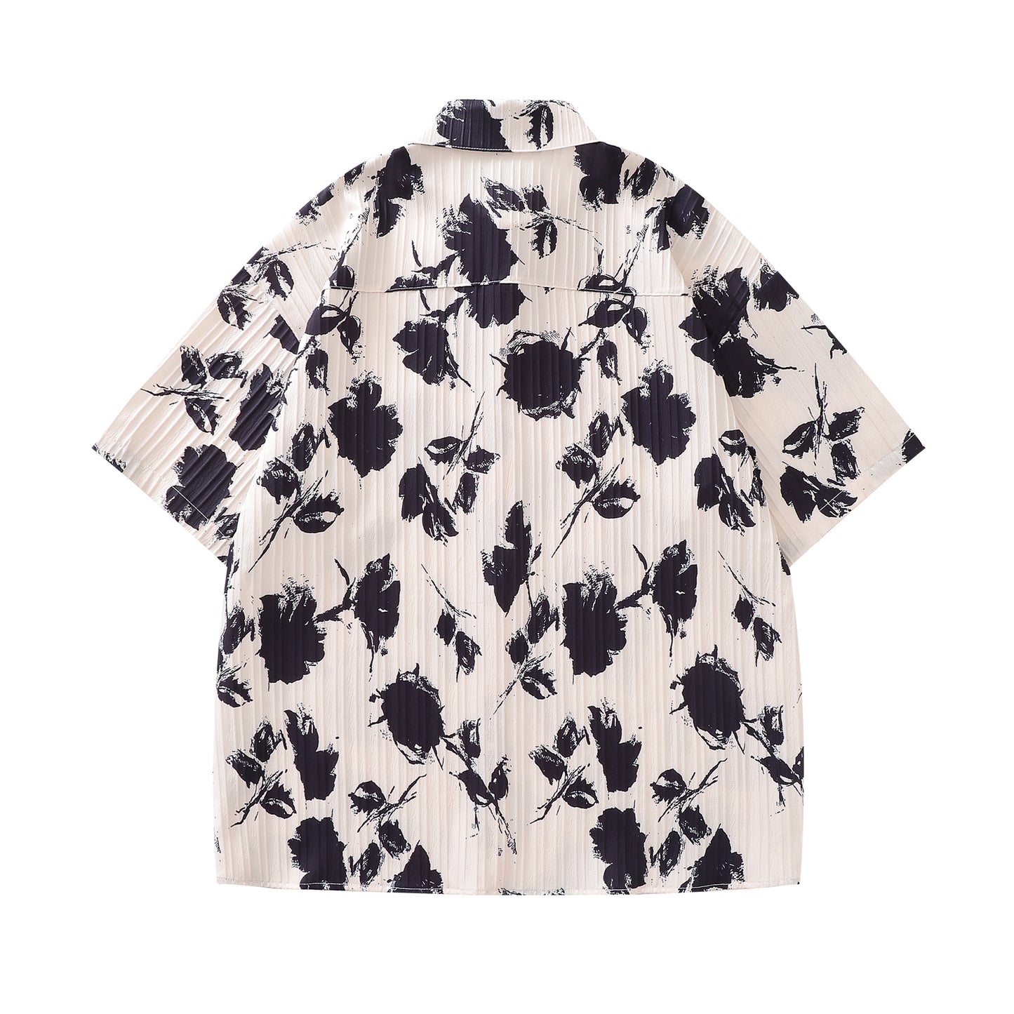 Floral Print Waves Shirt
