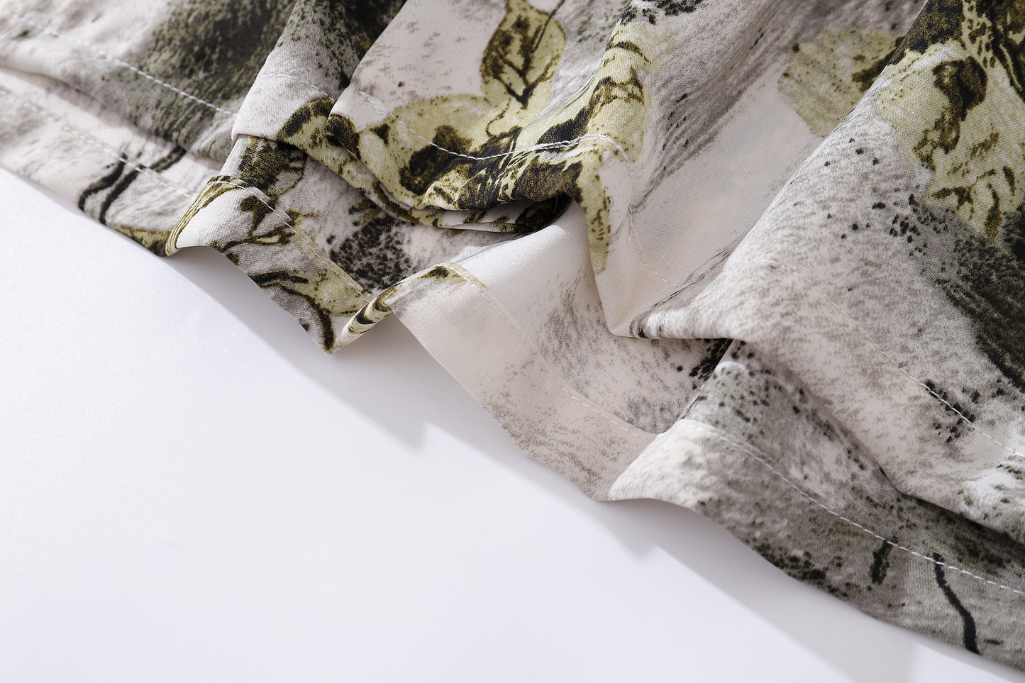 Floral Print Aloha Shirt