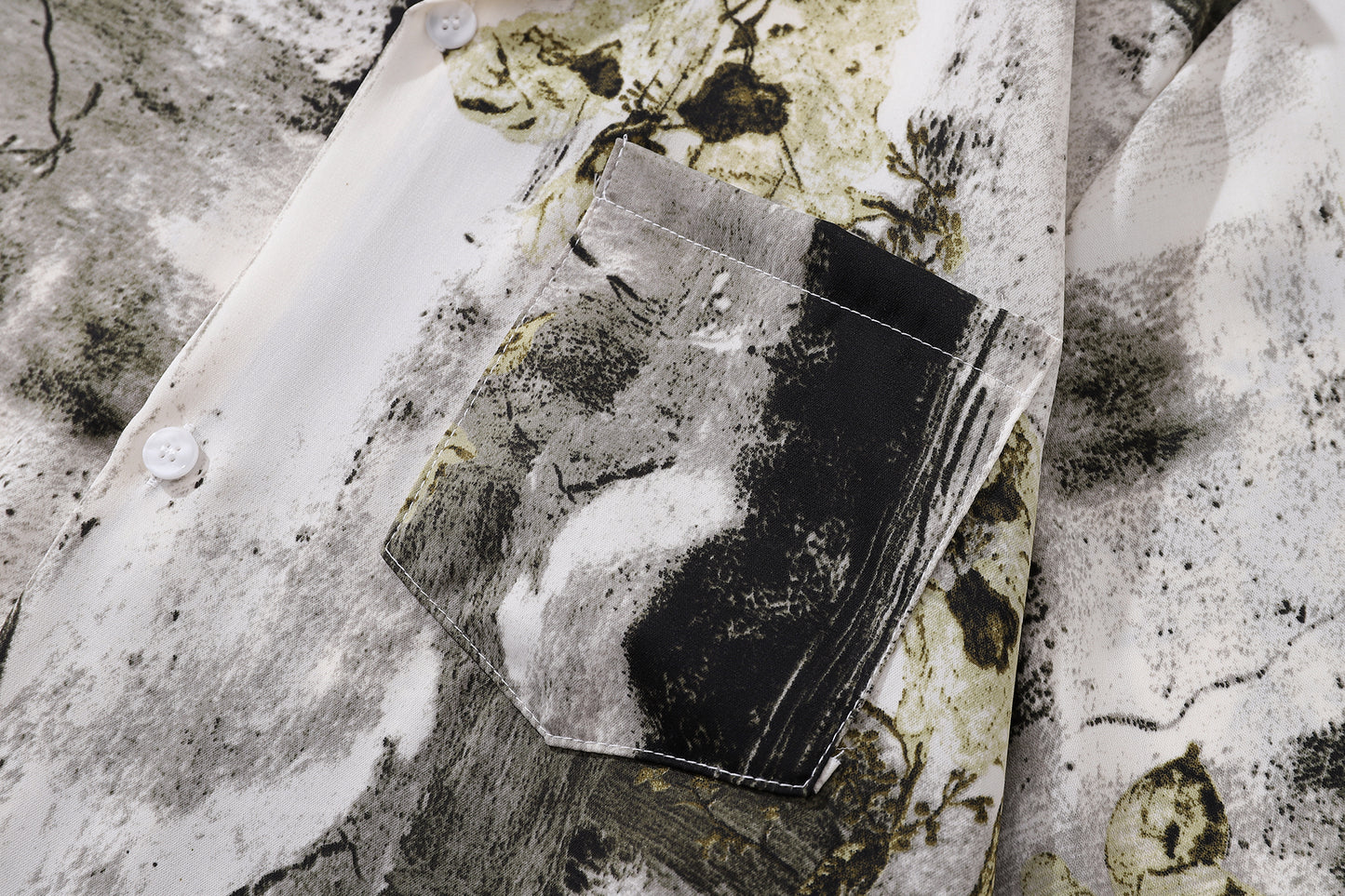 Floral Print Aloha Shirt