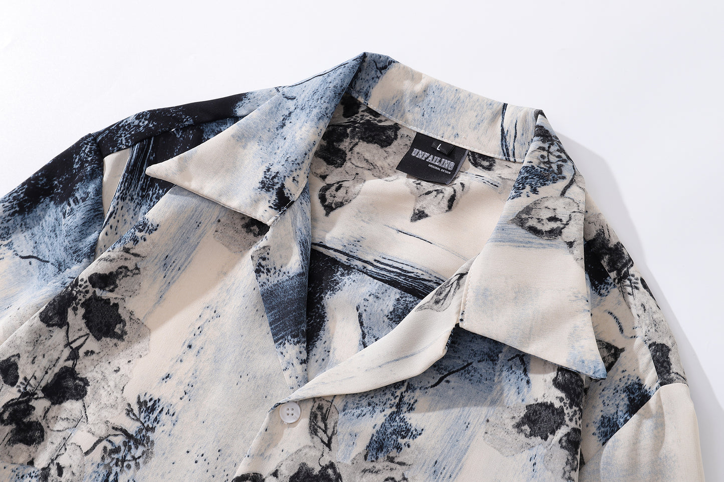 Floral Print Aloha Shirt