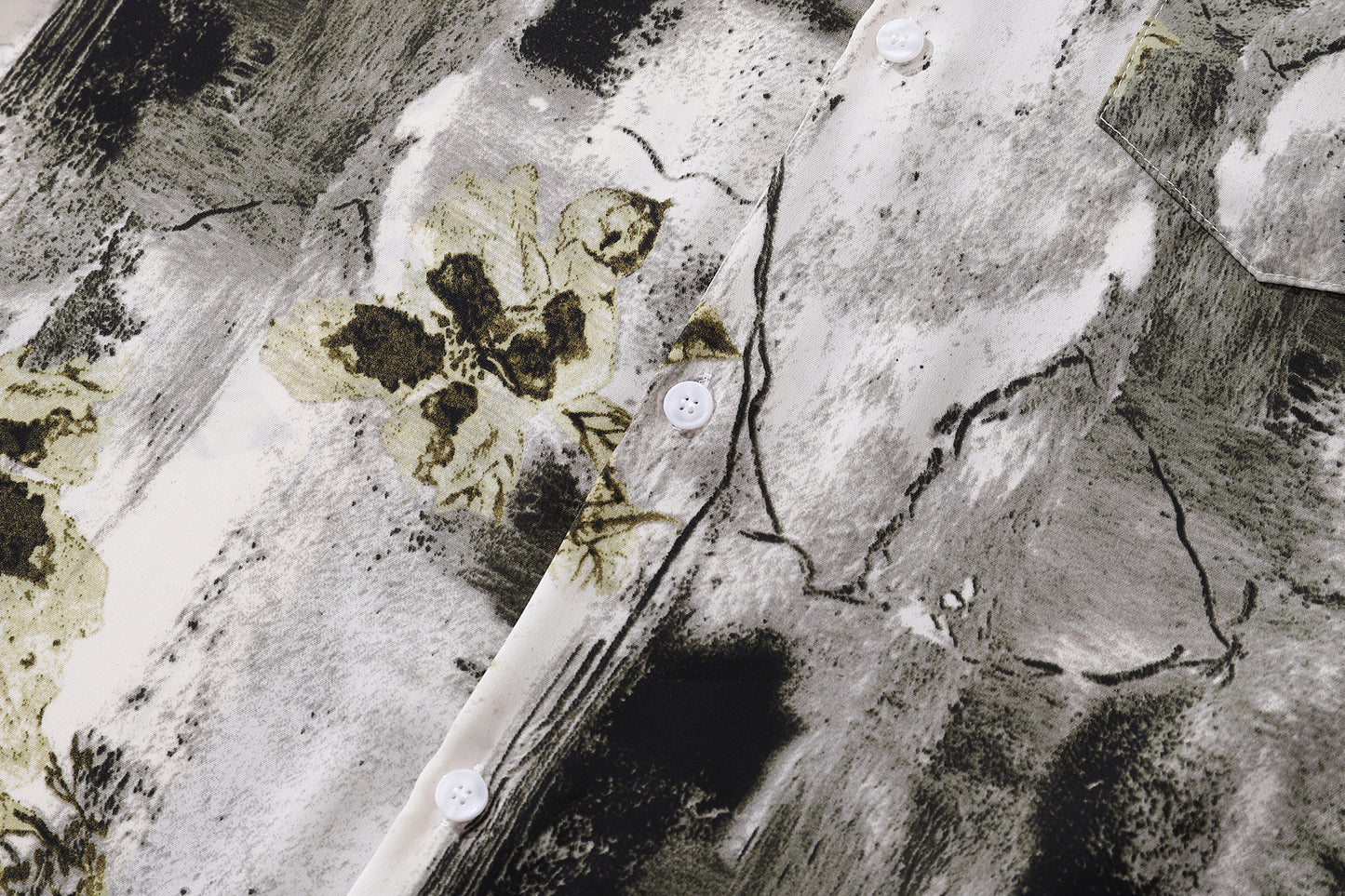 Floral Print Aloha Shirt