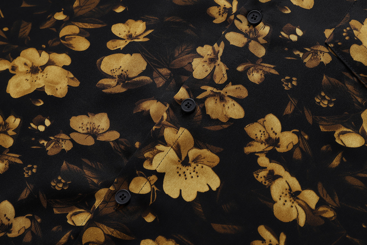 Floral Print Shirt-7083#