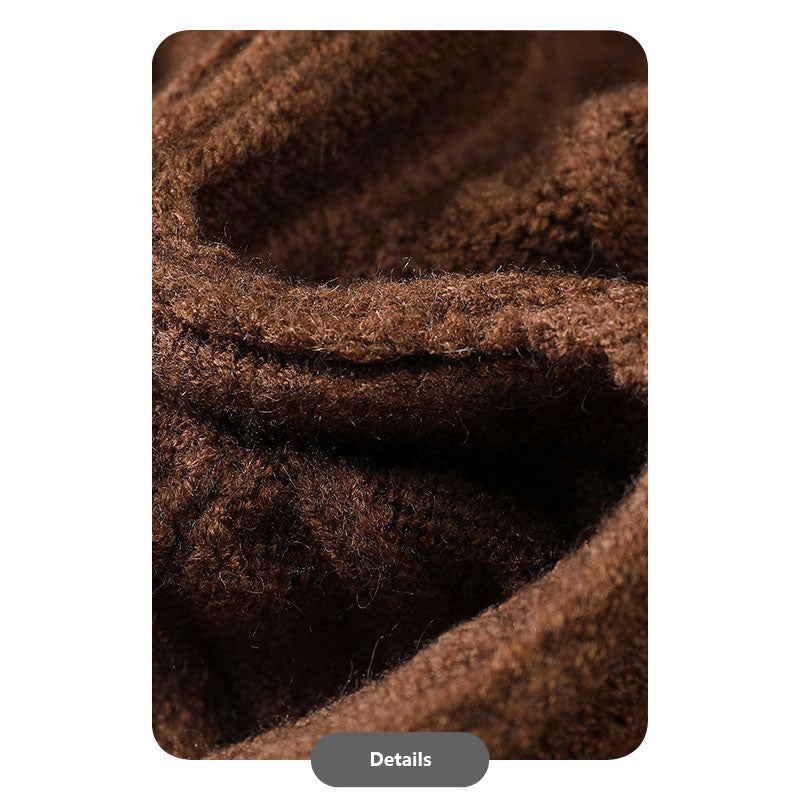 Cable Knit Shawl Collar Cardigan