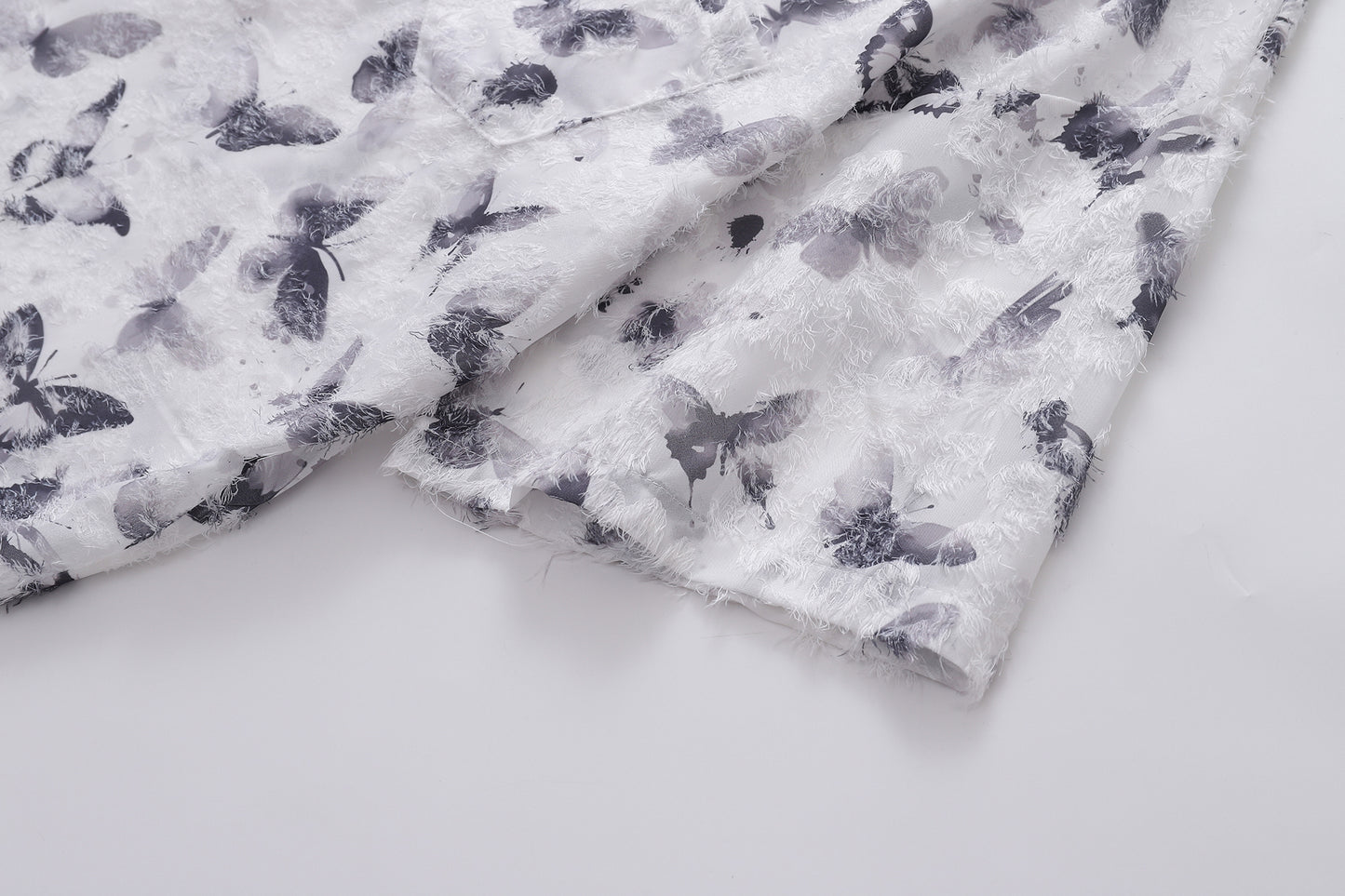 Floral Print Tasselled Shirt