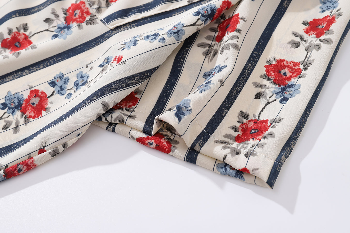 Floral Print Aloha Shirt