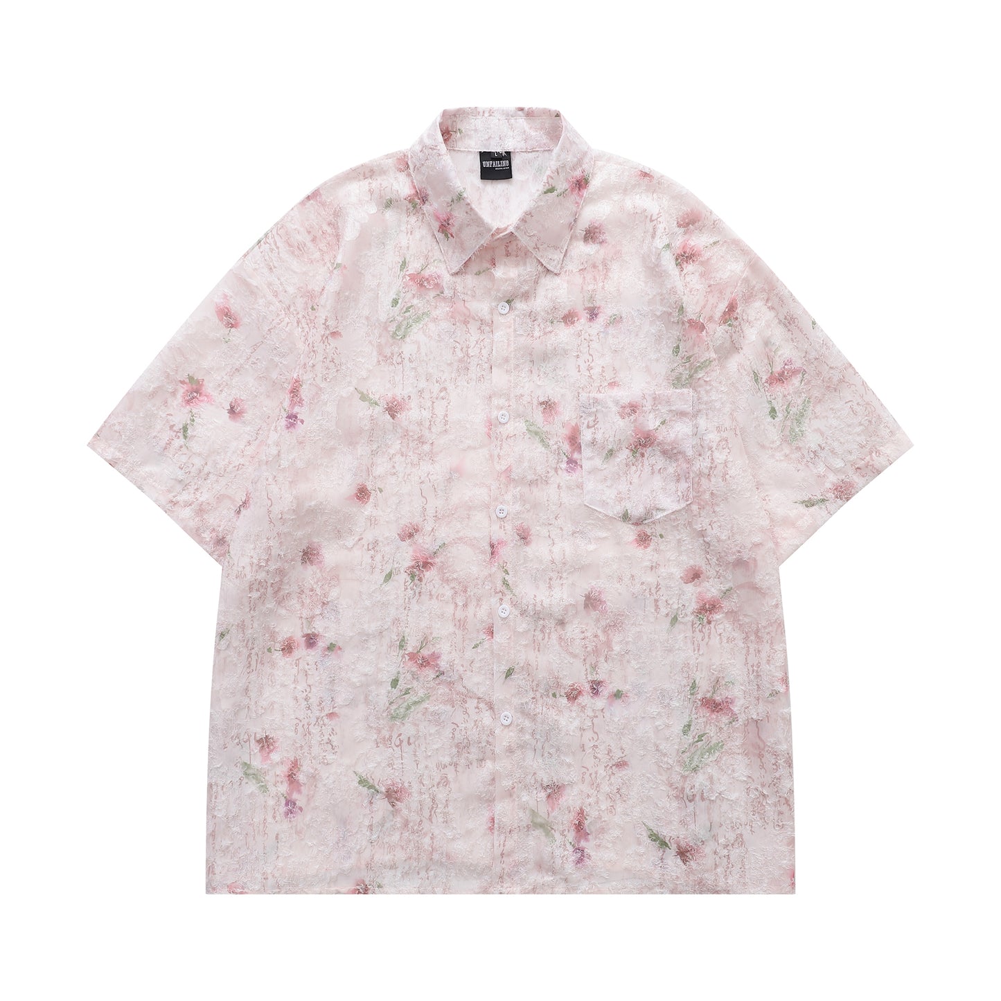 Floral Print Tasselled Shirt