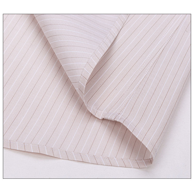 200s Cotton Non-Iron Pinstripe Long-Sleeve Shirt