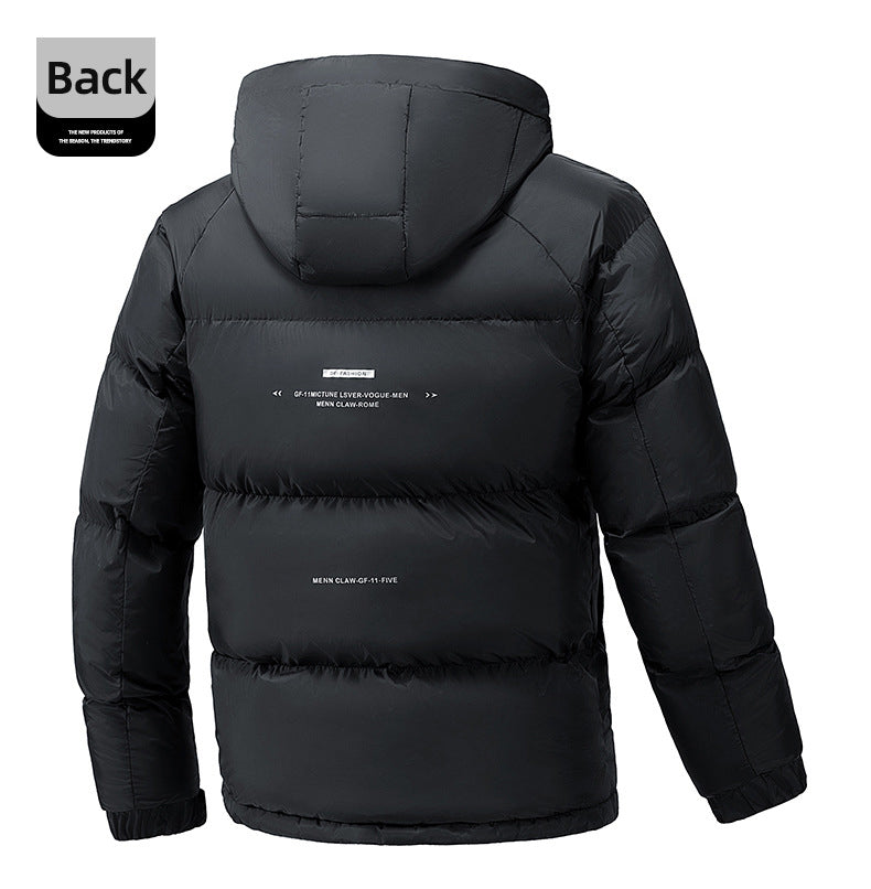 Premium Men's Hooded Padded Jacket | Heavyweight Winter Coat for 2025