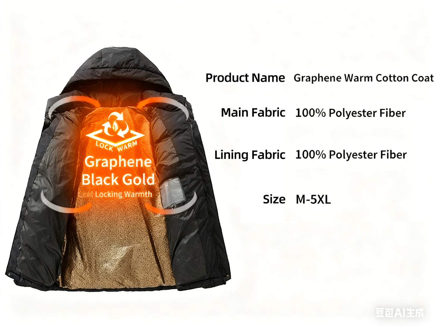 Men's Winter Hooded Coat | Insulated, Thick & Stylish for 2025