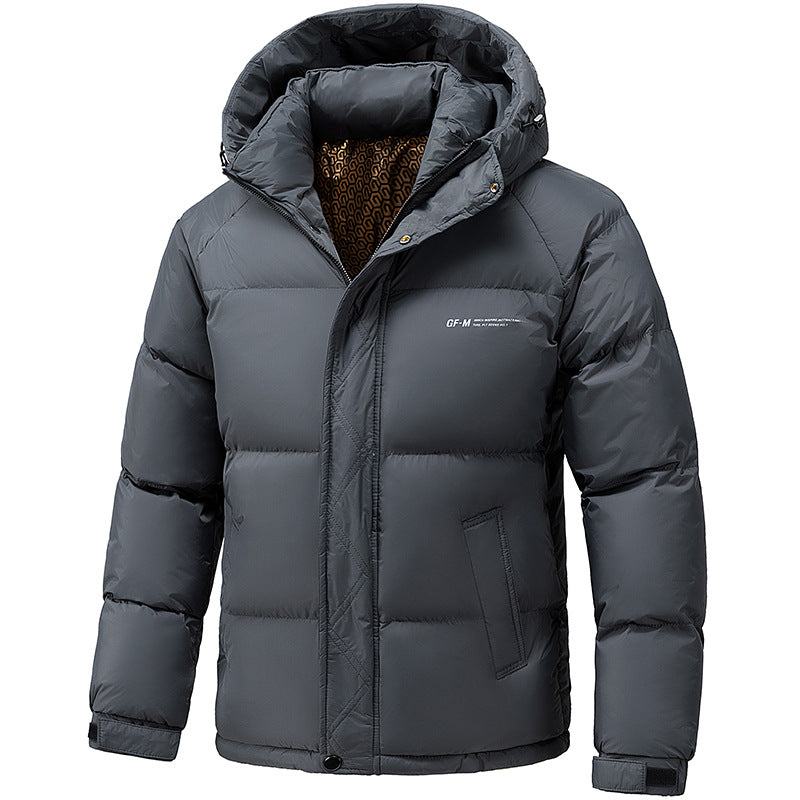 Premium Men's Hooded Padded Jacket | Heavyweight Winter Coat for 2025