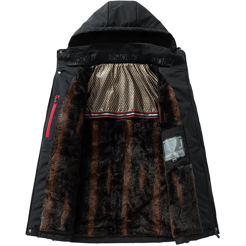 Winter Thick Padded Windproof Coat