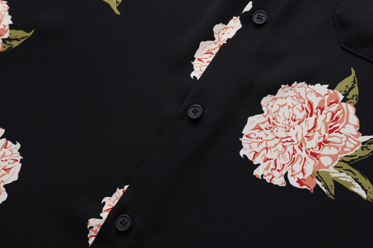 Floral Print Shirt-7067#