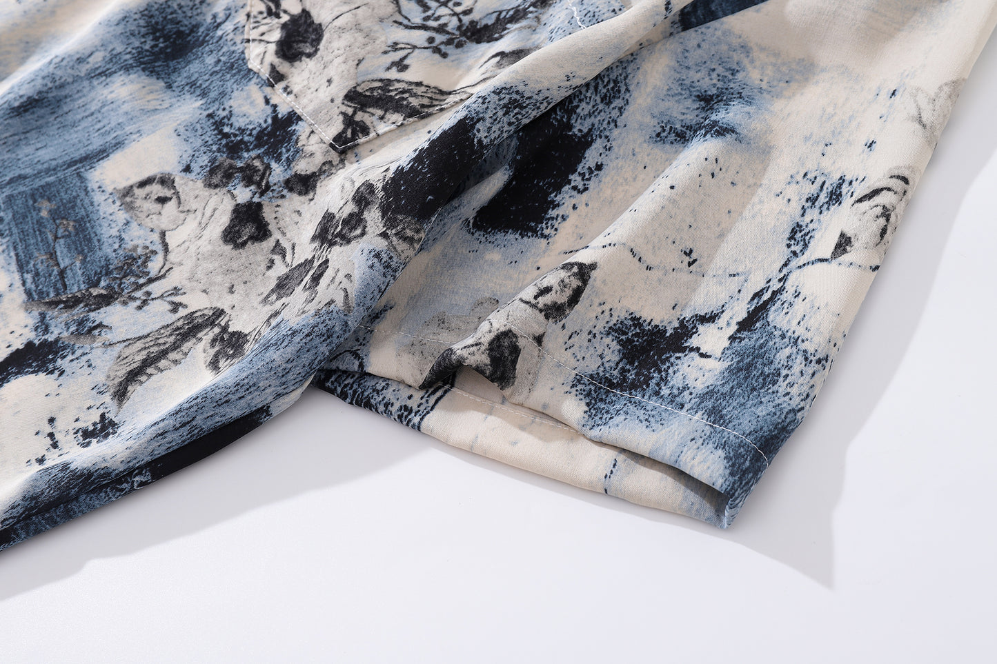 Floral Print Aloha Shirt