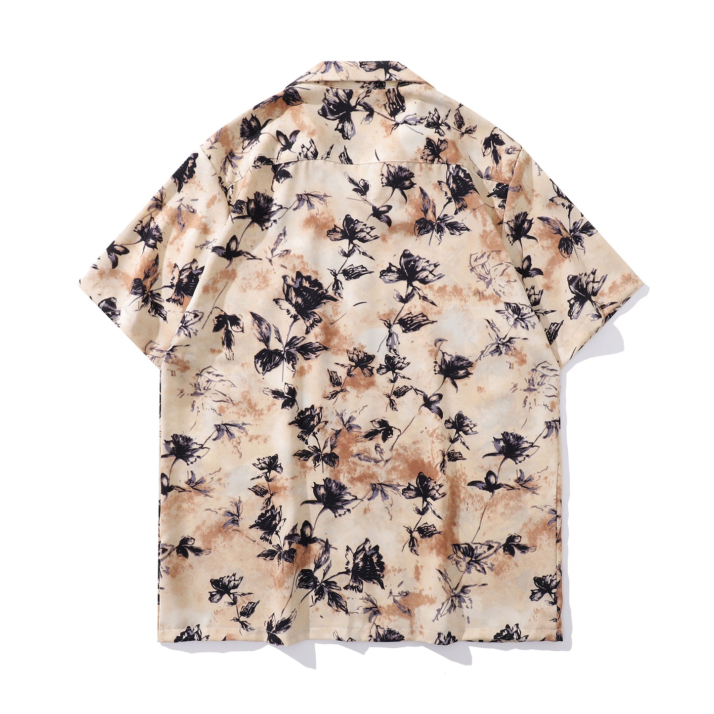 Floral Print Aloha Shirt