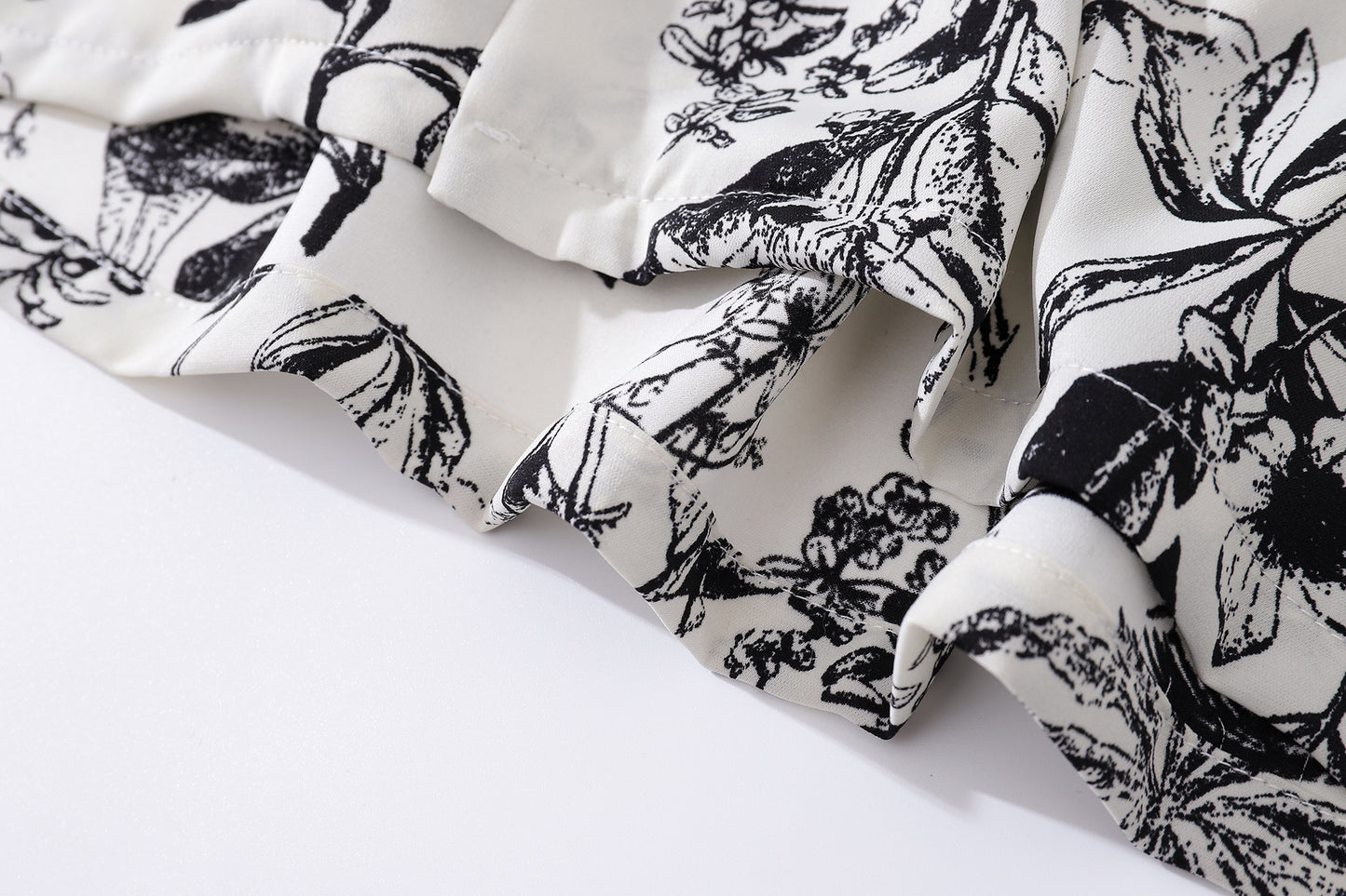 Floral Print Aloha Shirt