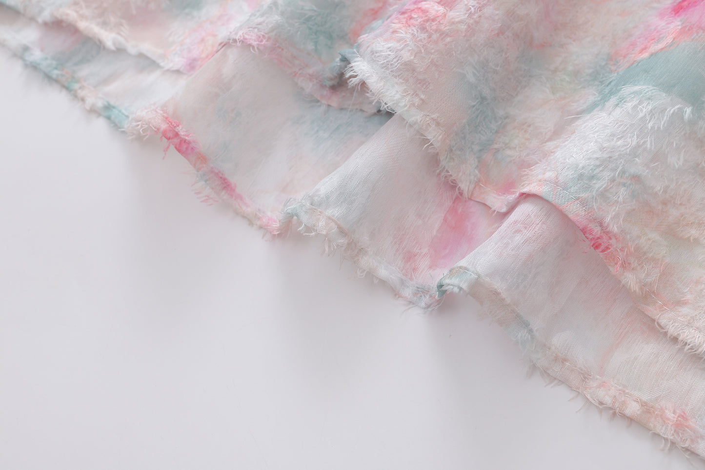 Floral Print Tasselled Shirt