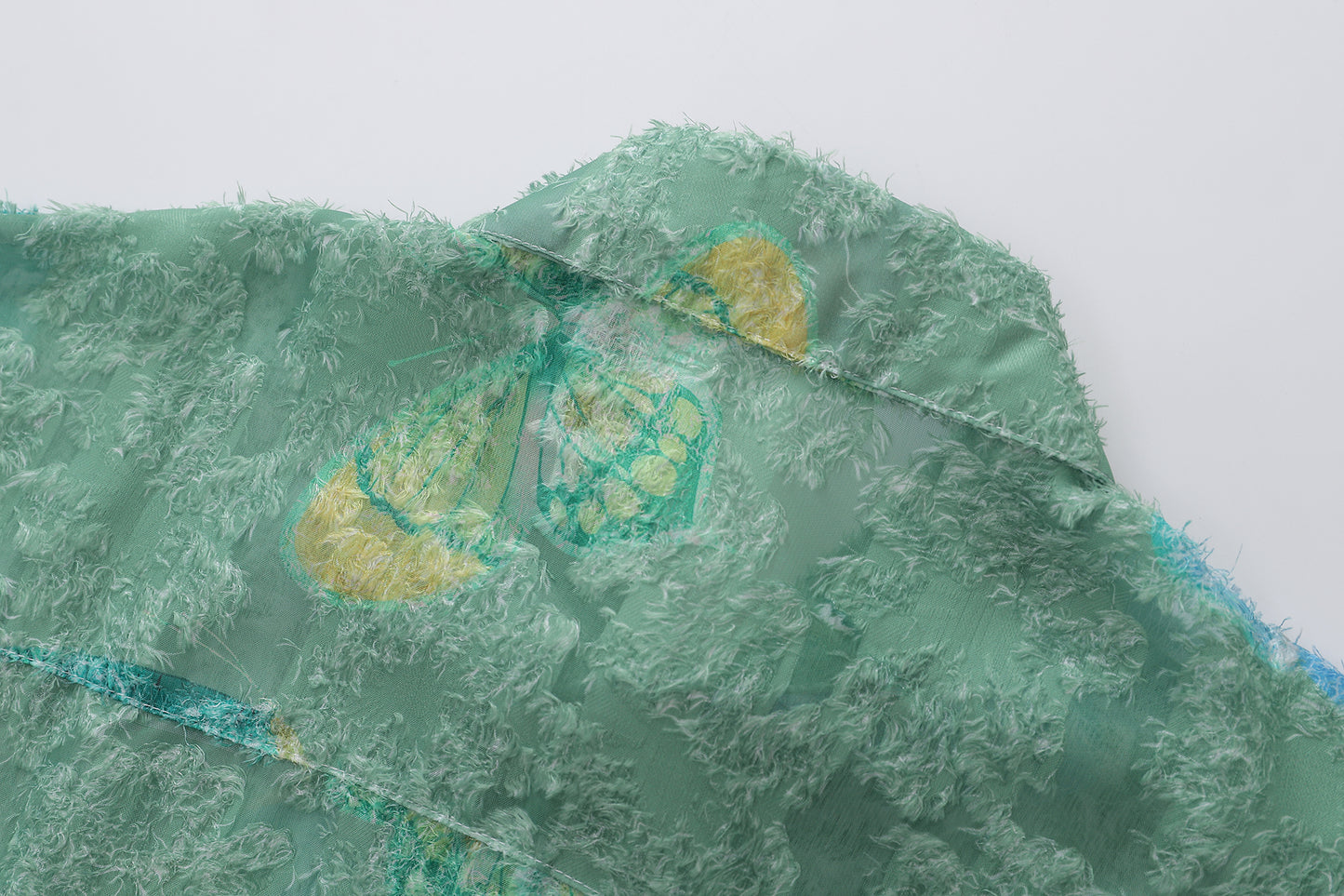 Floral Print Tasselled Shirt