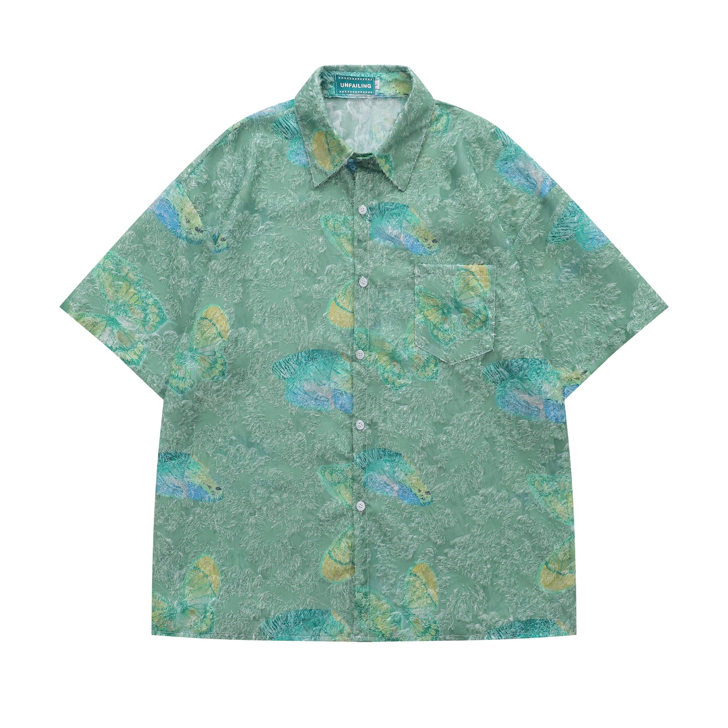 Floral Print Tasselled Shirt