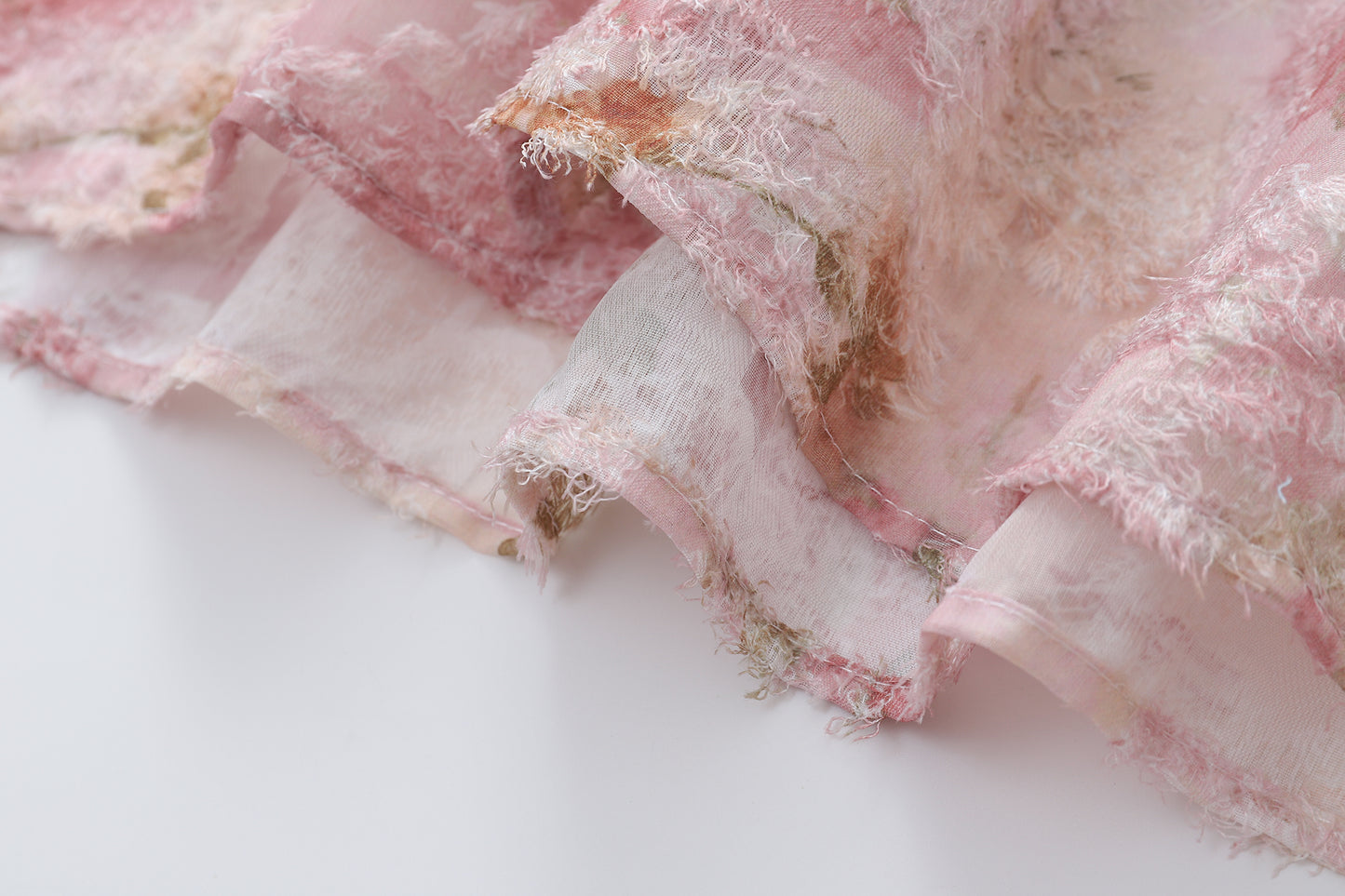 Floral Print Tasselled Shirt