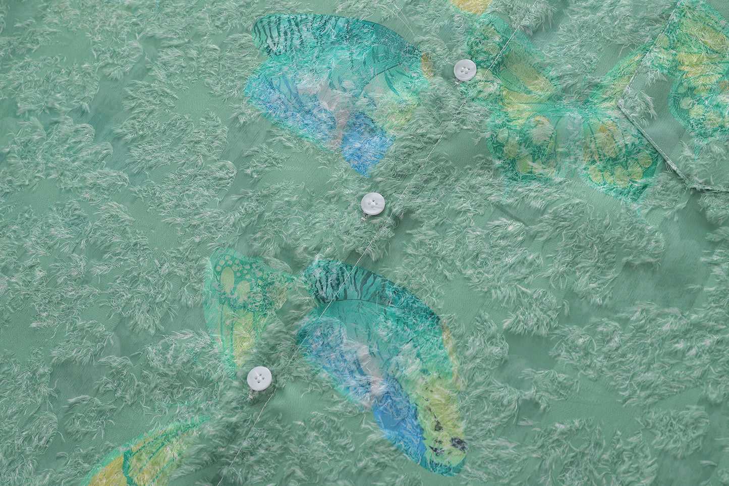 Floral Print Tasselled Shirt