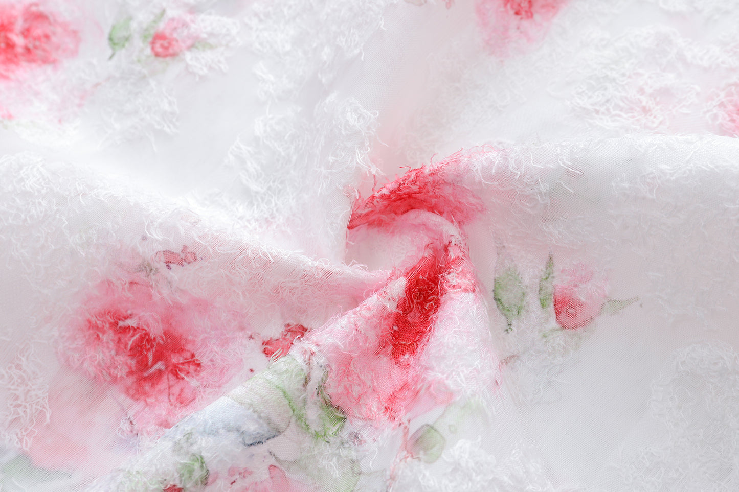 Floral Print Tasselled Shirt