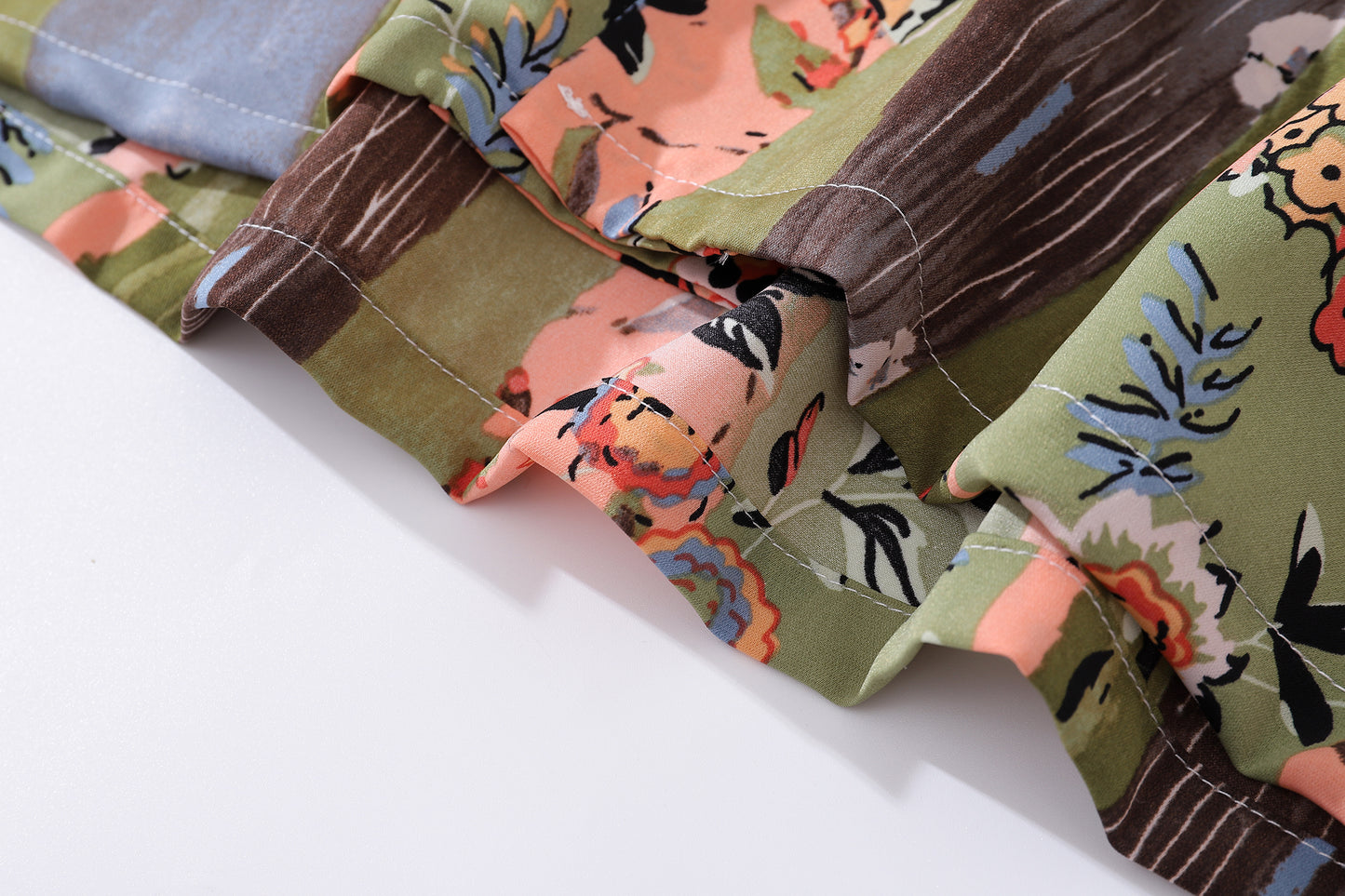 Floral Print Aloha Shirt