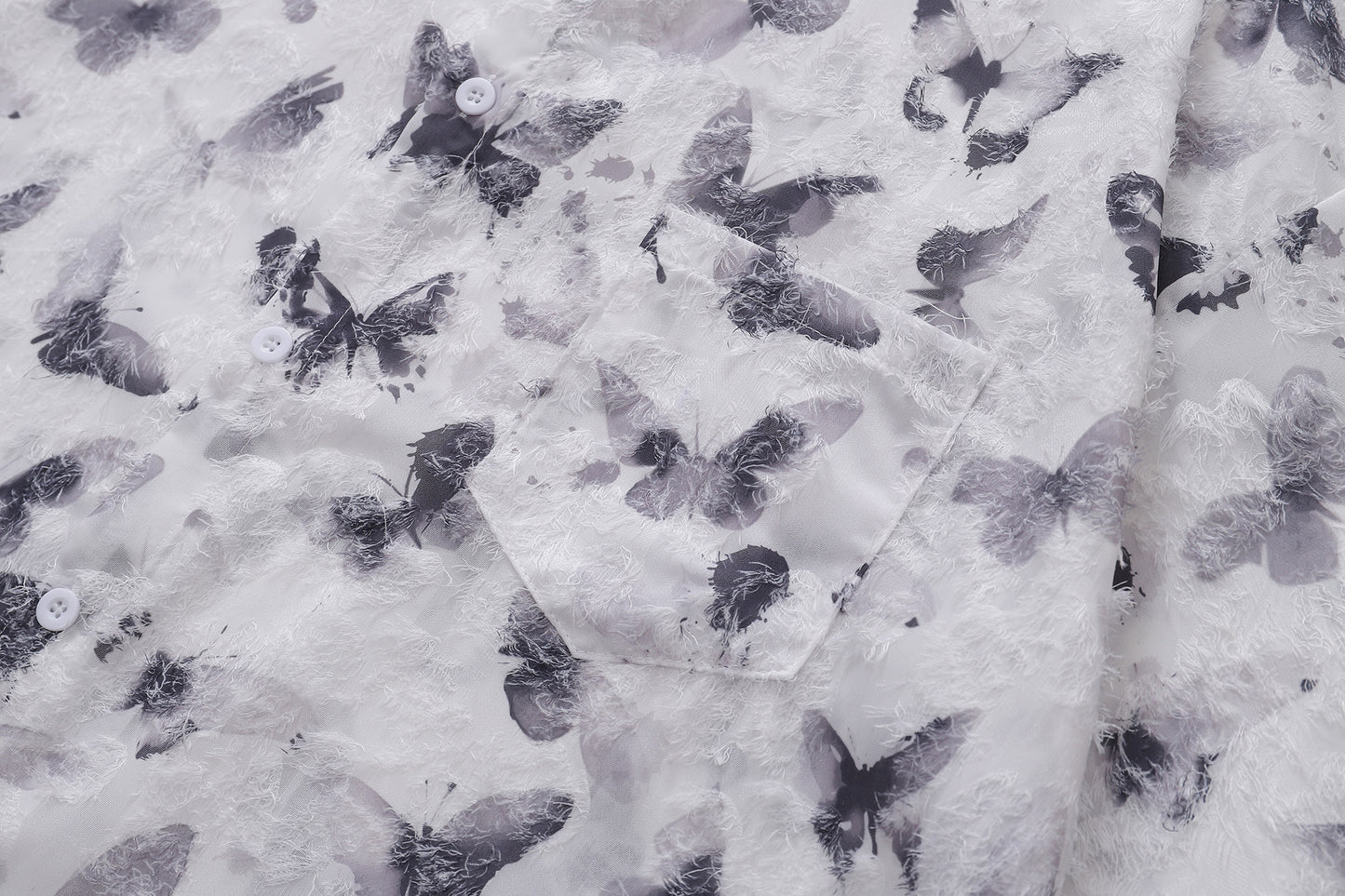 Floral Print Tasselled Shirt