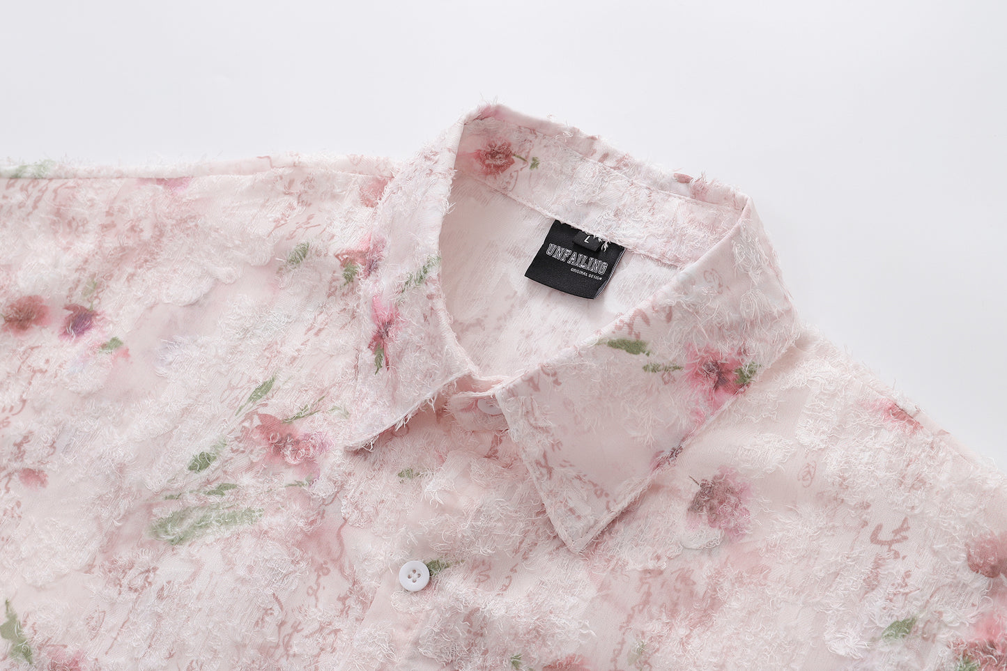 Floral Print Tasselled Shirt